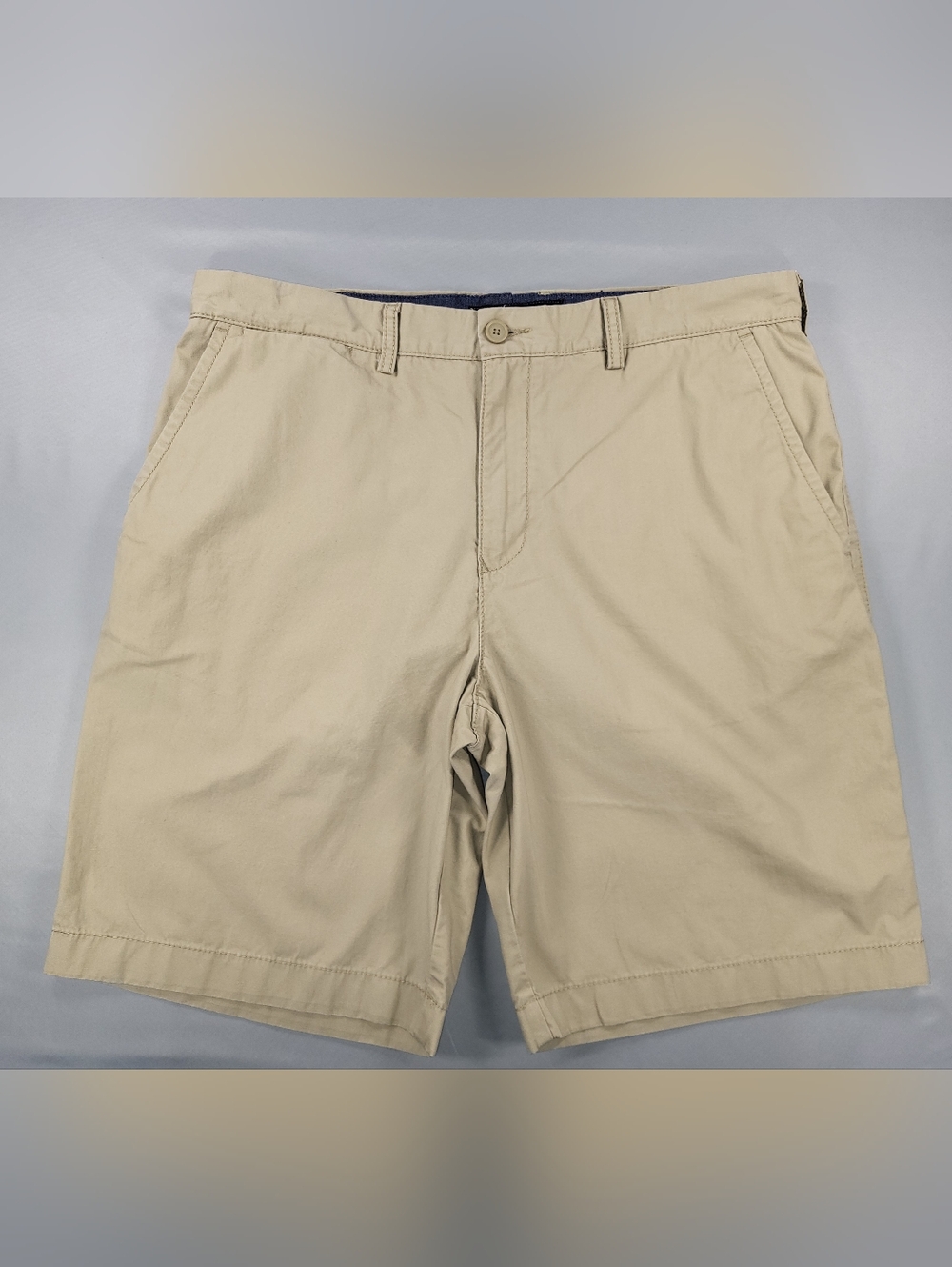 Tommy Hilfiger Mens Khaki Shorts Size 38 100% Cotton
